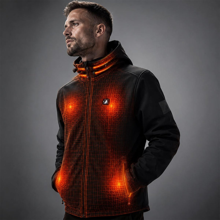 ActionHeat Pro Series+ Bluetooth Men's Softshell Heated Jacket