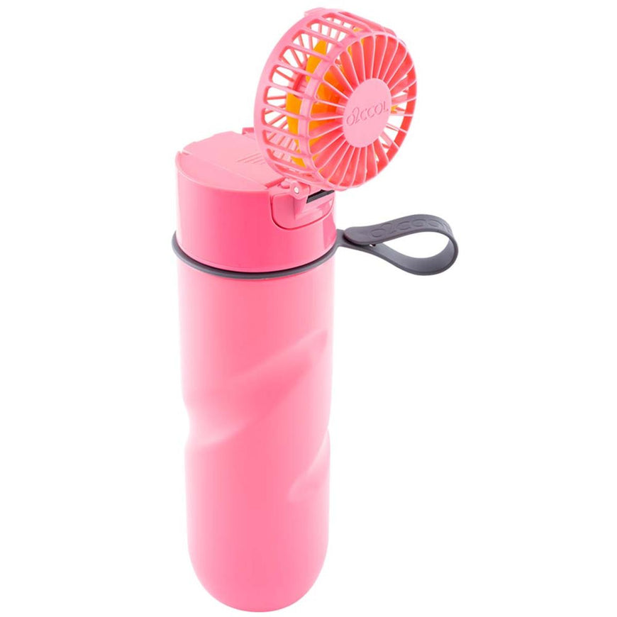 O2 Cool Breezy Sip Water Bottle with Fan