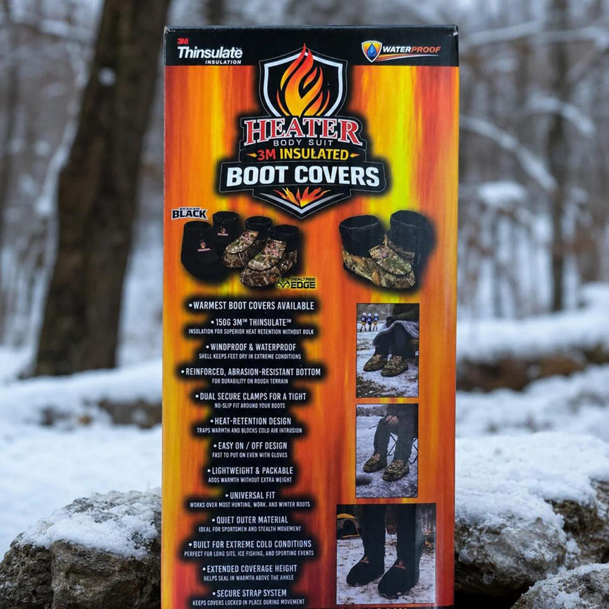 Heater Body Suit Insulated Boot Covers