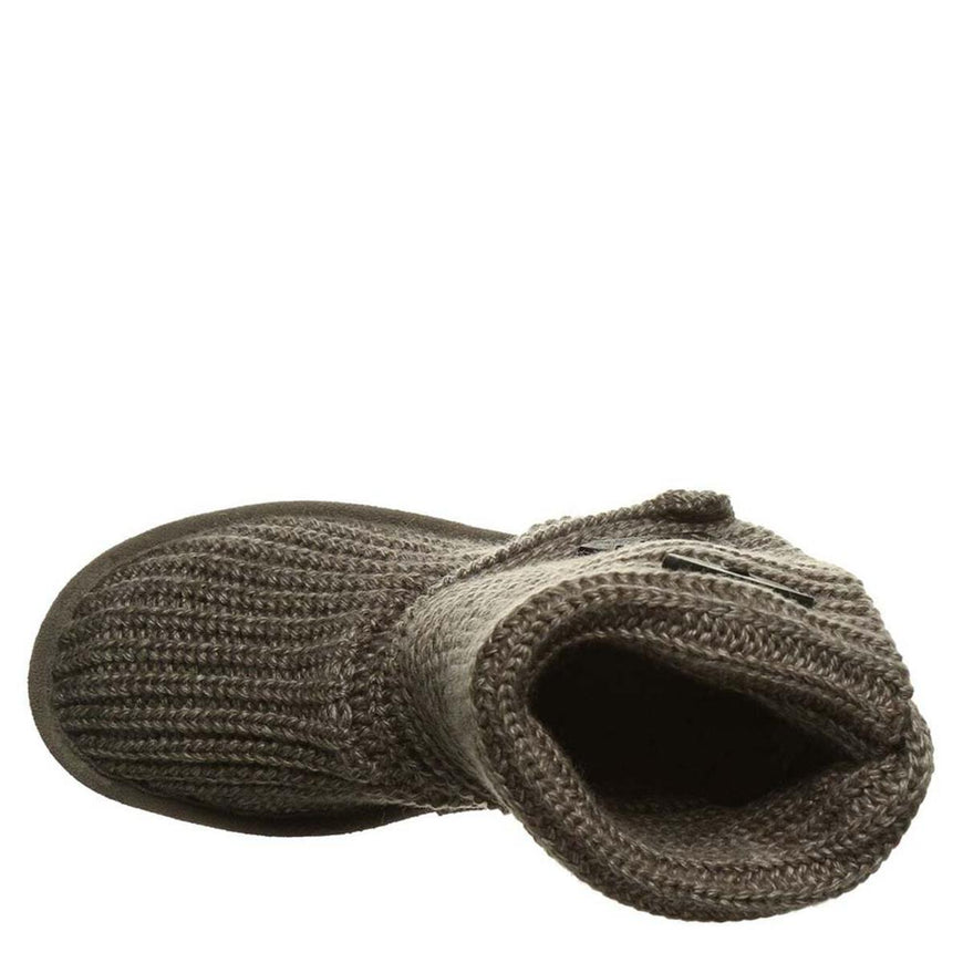 Bearpaw Women's Knit Tall Boots (Black, 9.5)