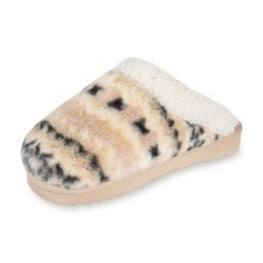 Acorn Women's Faux Fur Fairisle Clog