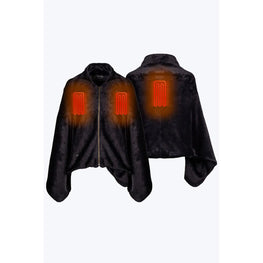 Mobile Warming Unisex 7.4V Haven Heated Cape - Black