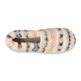 Acorn Women's Faux Fur Fairisle Moccasin
