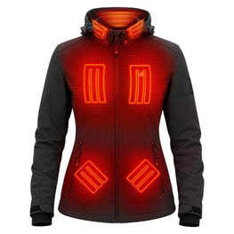 ActionHeat Pro Series+ Bluetooth Women's Softshell Heated Jacket