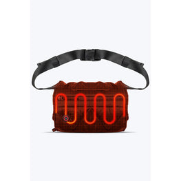 Mobile Warming Unisex 7.4V Quilted Hand Warmer - Black