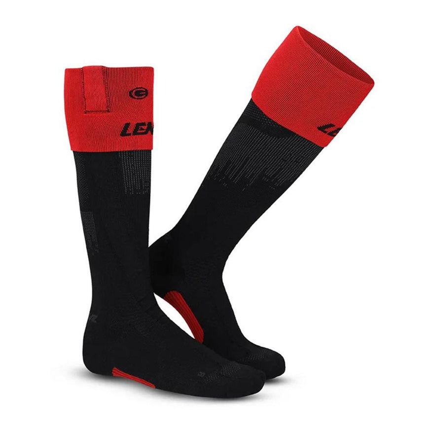 Lenz Men's Heat Sock 7.1 Toe Cap with rcB 1400 Batteries