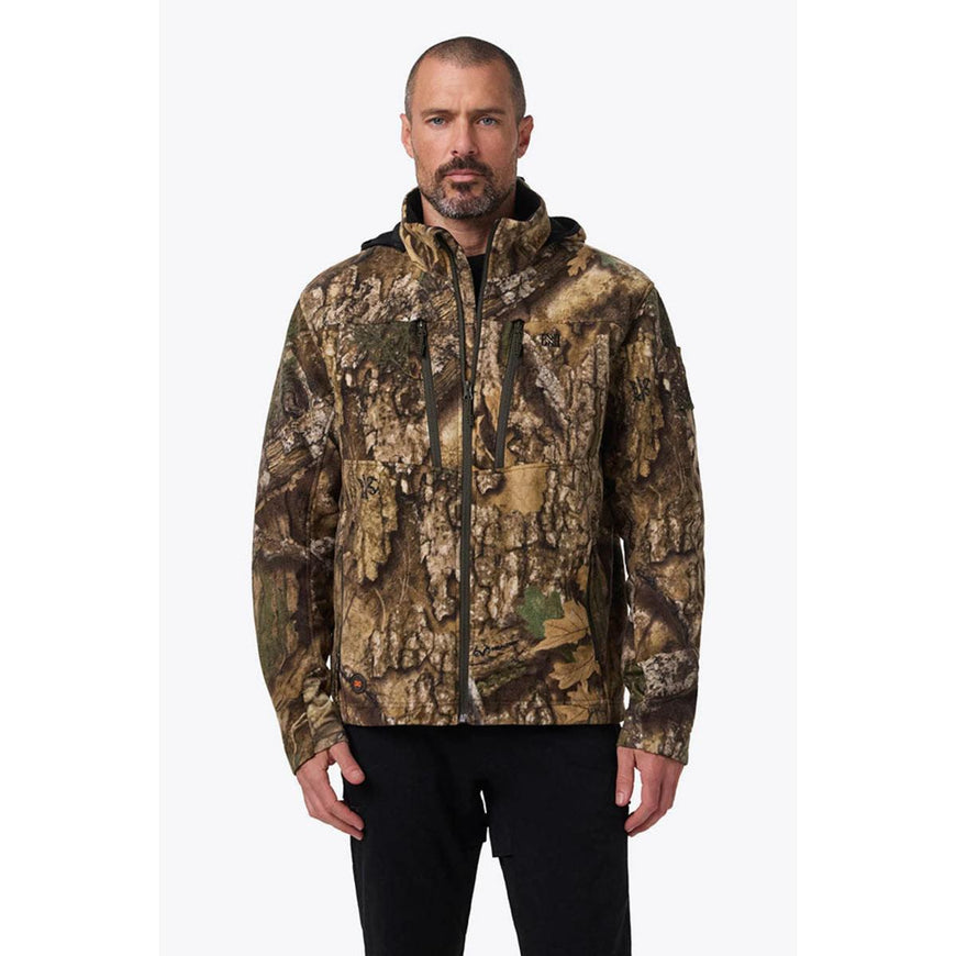 Mobile Warming Men's 7.4V APX Heated Fleece Camo Jacket