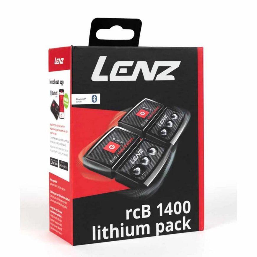 Lenz Men's Heat Sock 7.1 Toe Cap with rcB 1400 Batteries