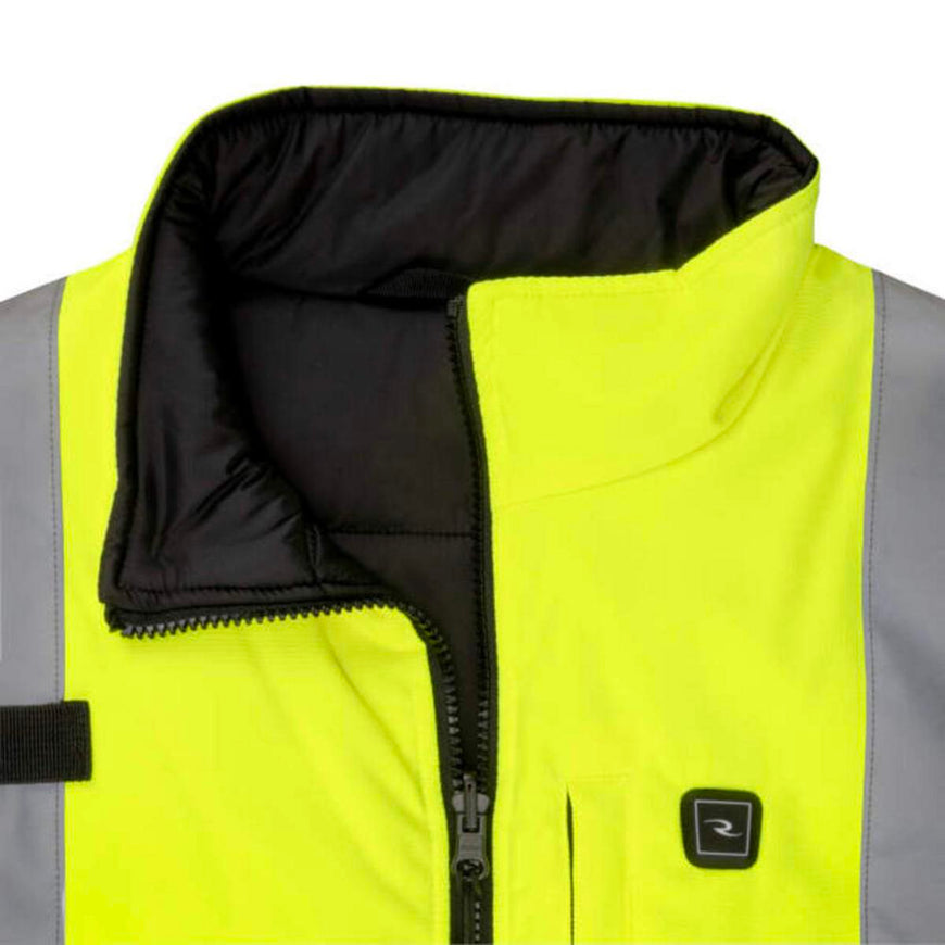 Radians Class 2 Reversible Heated Vest - Hi-Vis Green