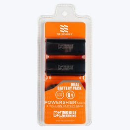 Mobile Warming 3.7V Powersheer Micro Dual Battery Pack, Non Wireless, 2200mAh