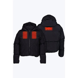 Mobile Warming Women's 7.4V Cloud IX Crop Puffer Heated Jacket
