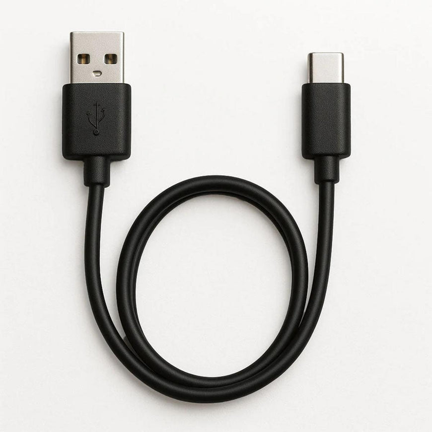 Mobile Warming USB to USB-C Cable, 1M, Black, Polybag
